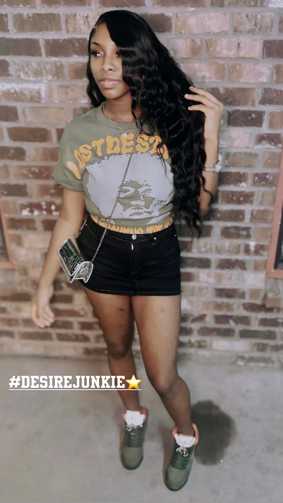 Jimi Hendrix cropped tees