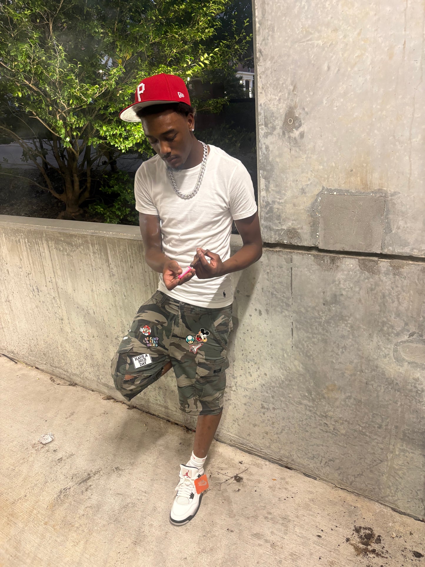 Camo Patchwork Jorts