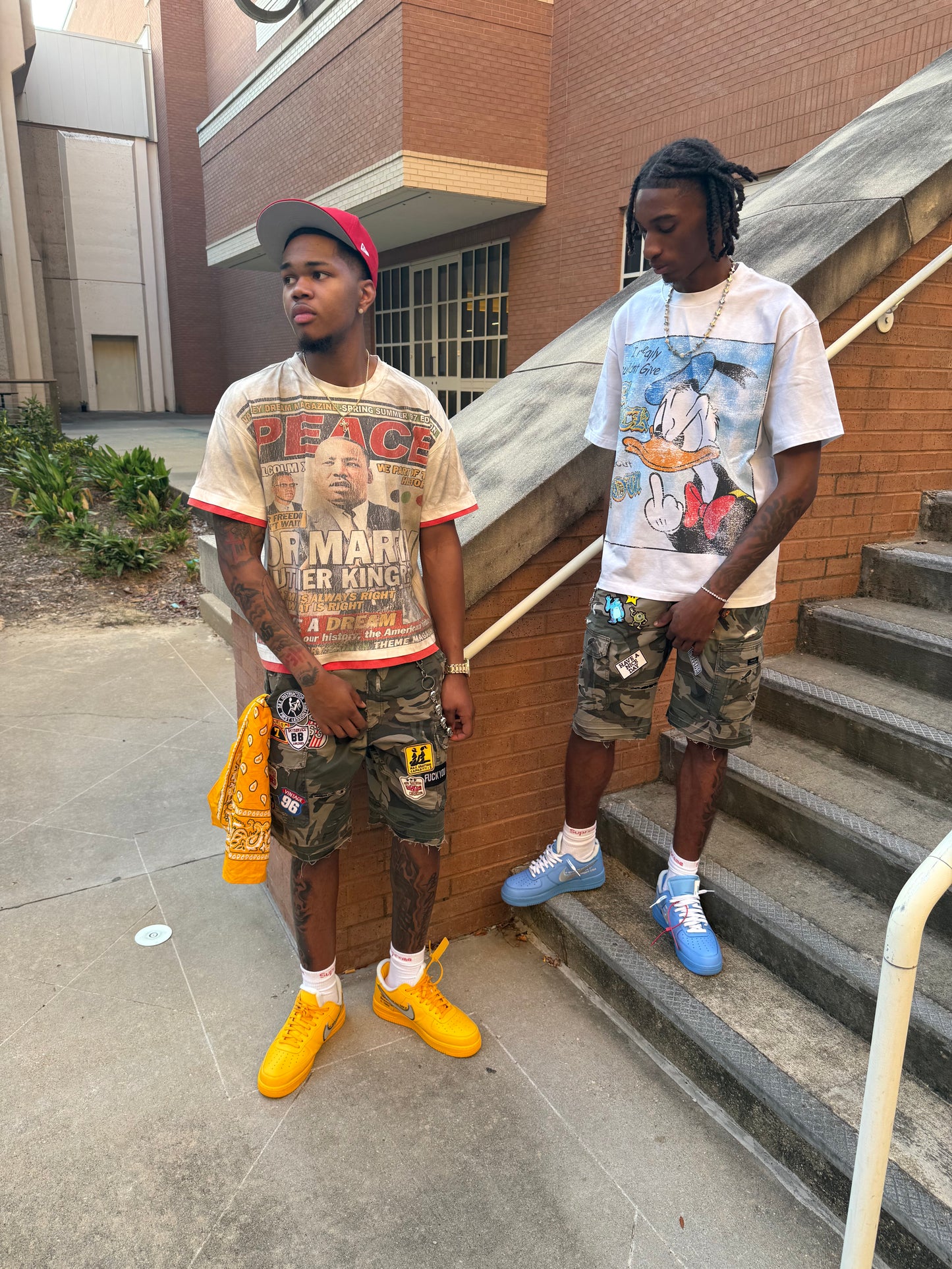 Camo Patchwork Jorts