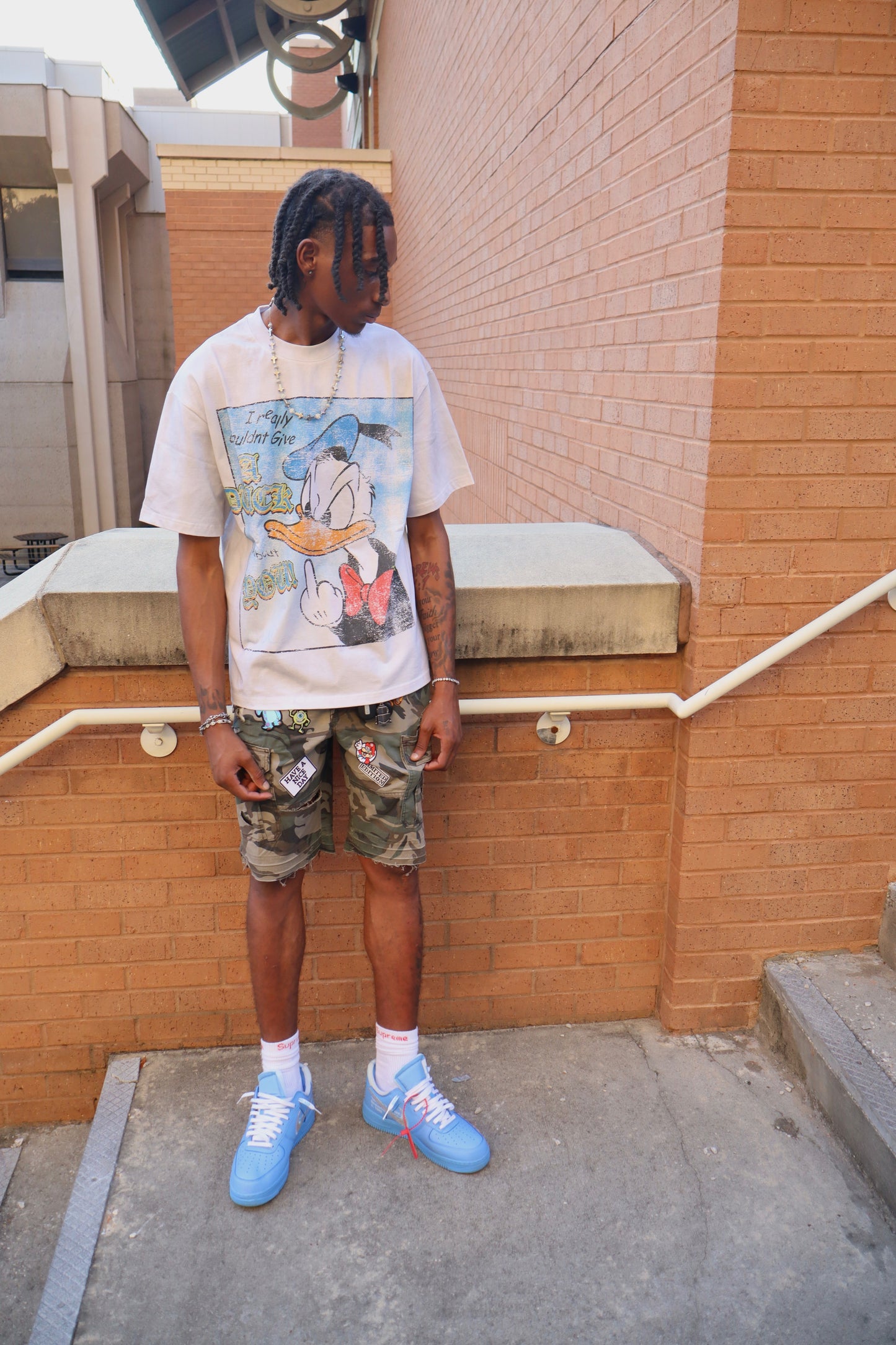 Camo Patchwork Jorts
