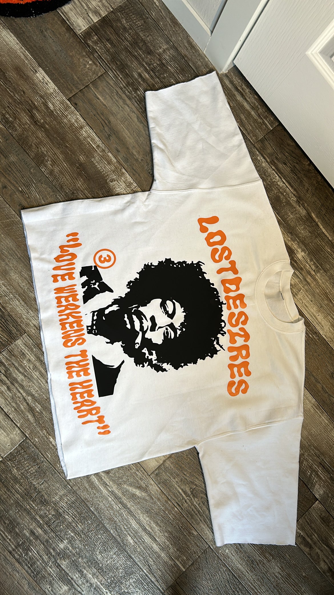 Jimi Hendrix cropped tees