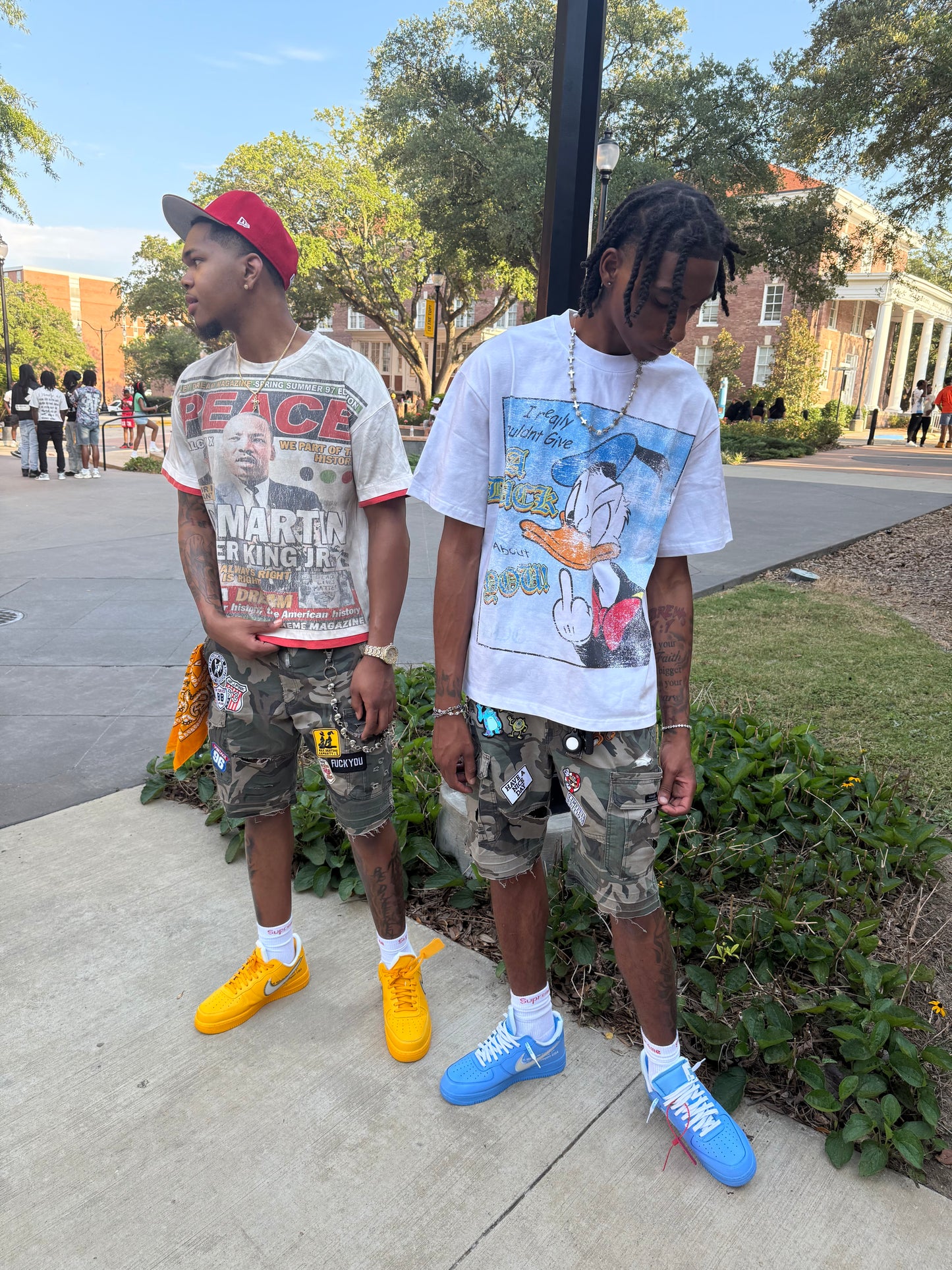 Camo Patchwork Jorts