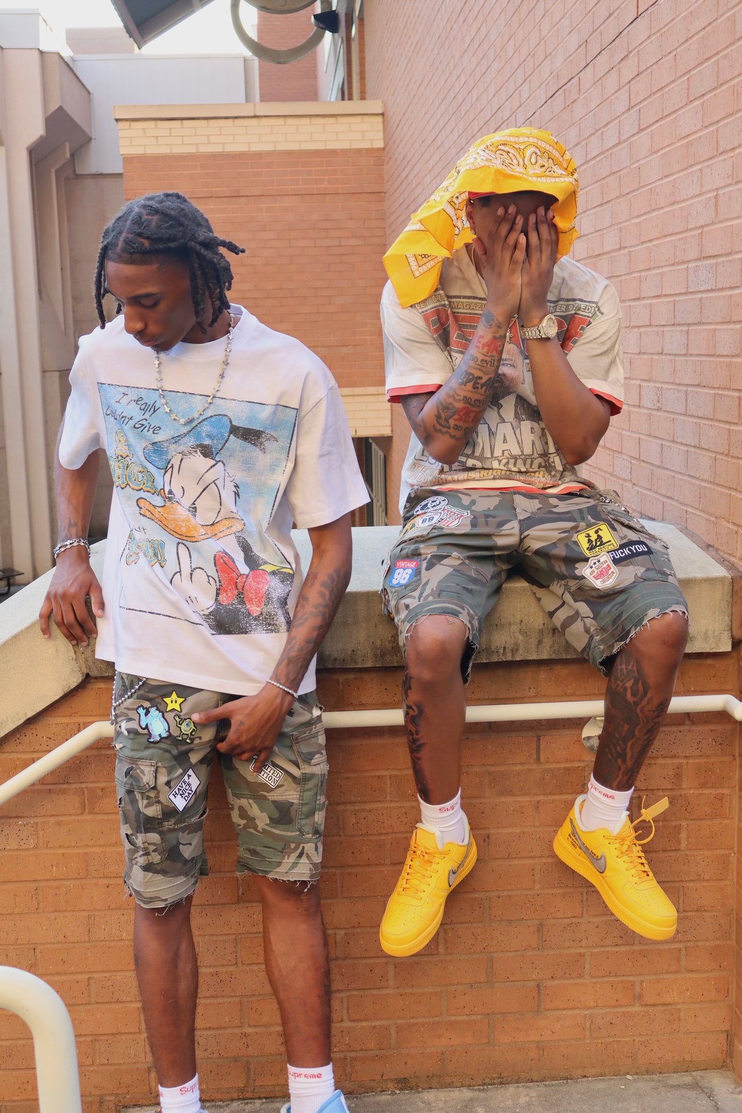 Camo Patchwork Jorts