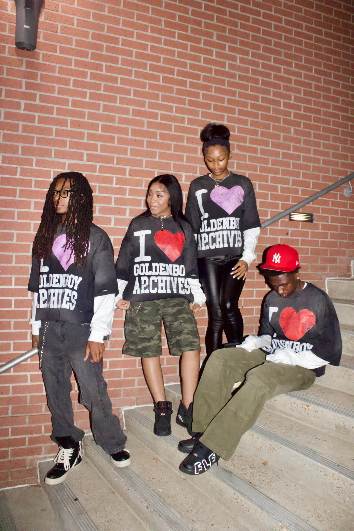 I ❤️ GBA Double Layer Tees