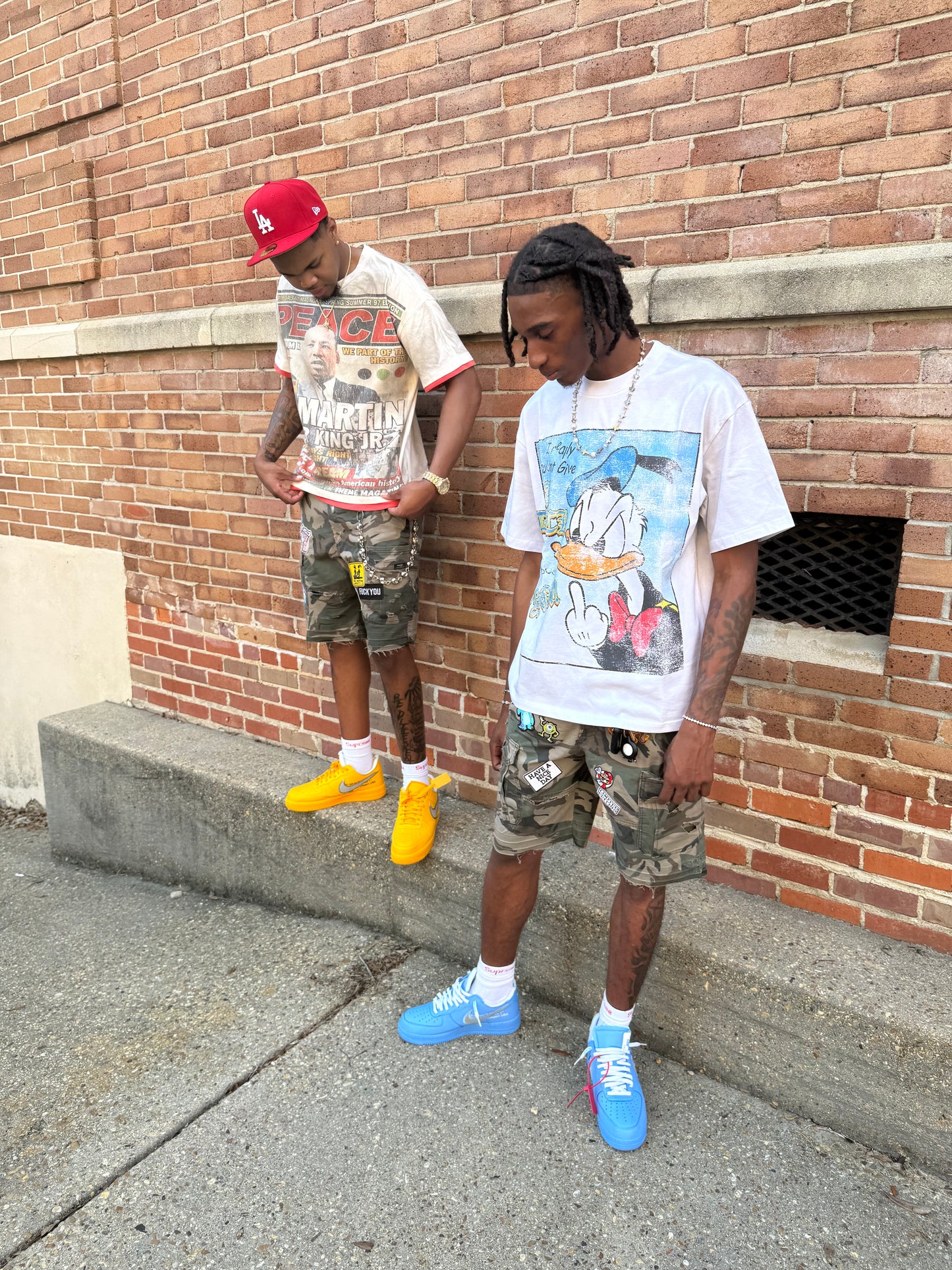 Camo Patchwork Jorts