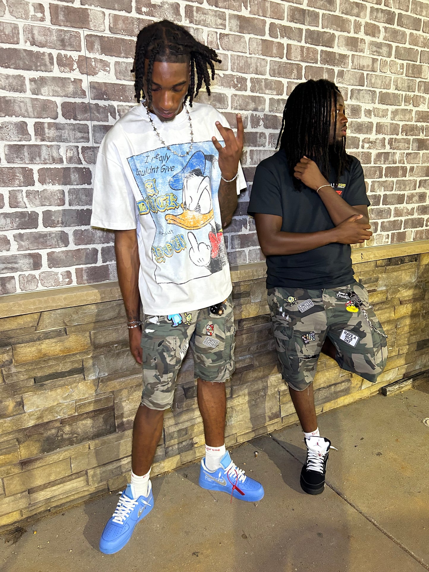 Camo Patchwork Jorts