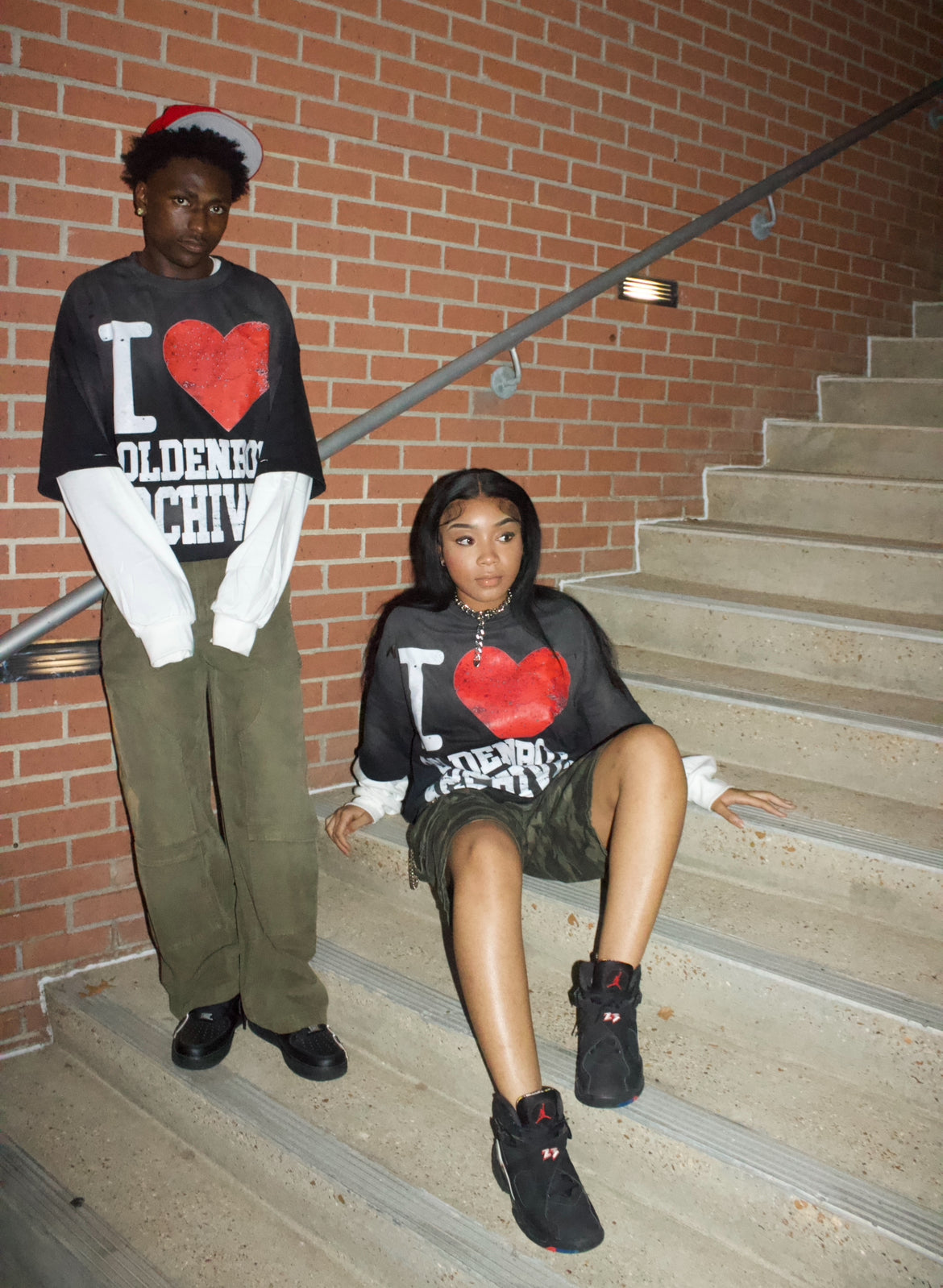 I ❤️ GBA Double Layer Tees